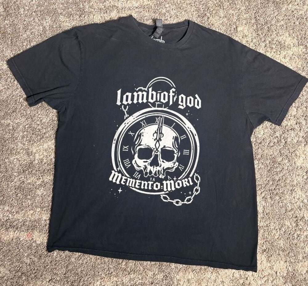 Lamb of God Memento Mori Graphic Band T-Shirt